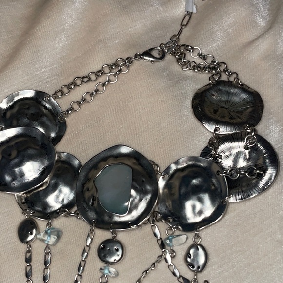 Free People Speak Up Statement Necklace NWT - Picture 5 of 7